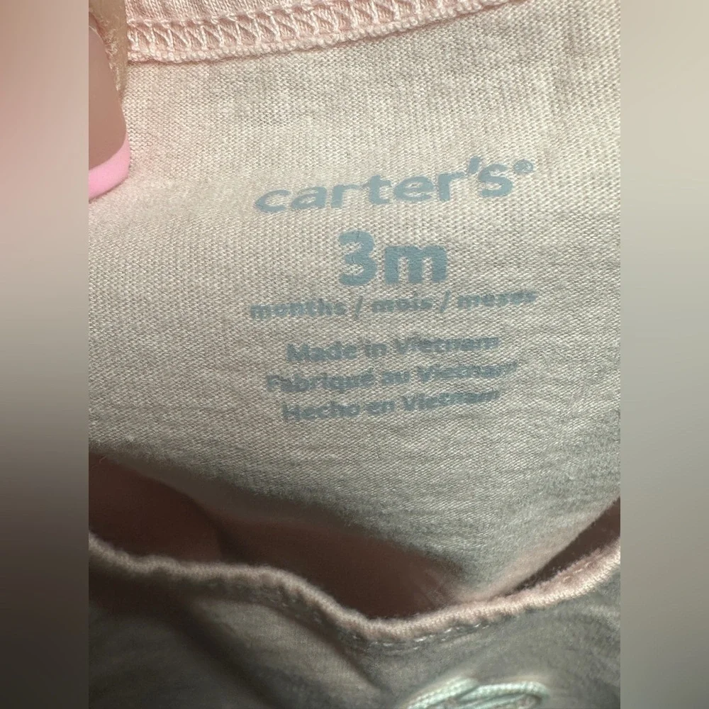 Carter Cute Bunny Top and Skort Size 3 months. Festive Easter Bunny - Picture 6 of 7